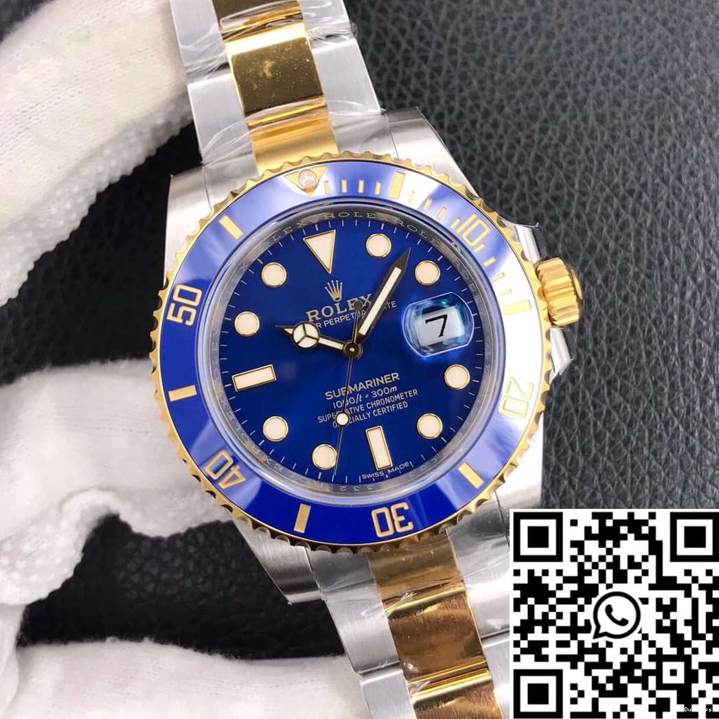 Submariner VS Rolex 116613LB-97203 Blue Bezel Ceramic Factory 0510